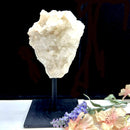 Clear Quartz Cluster on Stand
