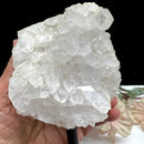 Clear Quartz Cluster on Stand