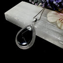 Clear Quartz Premium Pendants in Silver