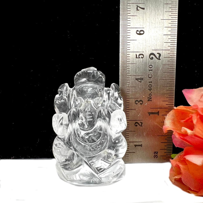 Clear Quartz Ganesha