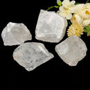 Clear Quartz One Side Polished Rough