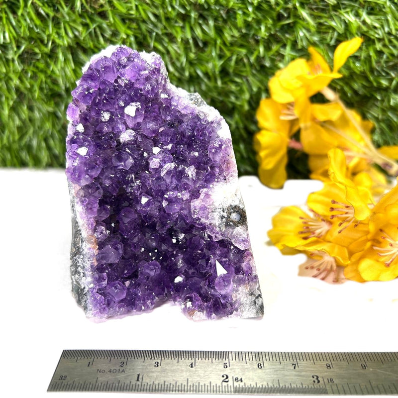 Standing Amethyst Clusters from Uruguay AAA Quality (High Vibrations)