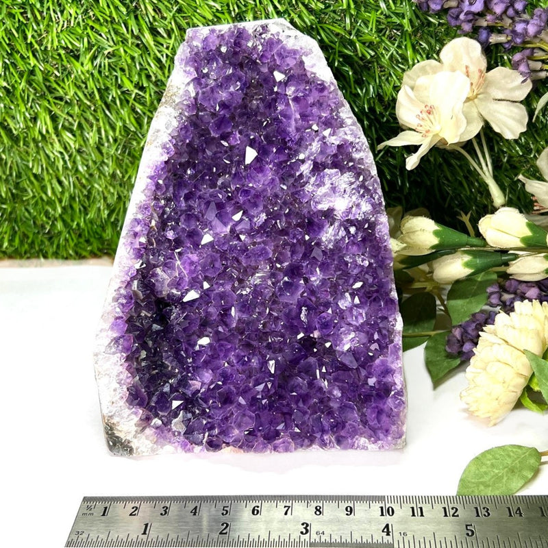 Large Standing Amethyst Clusters from Uruguay AAA Quality (High Vibrations)