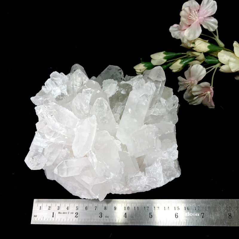 Large Clear Quartz AAA Clusters from Brazil