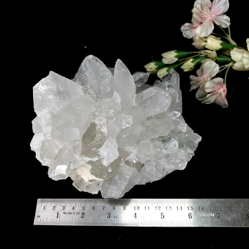 Large Clear Quartz AAA Clusters from Brazil