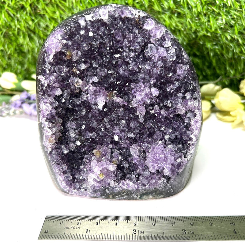 Standing Amethyst Clusters from Uruguay AAA Quality (High Vibrations)