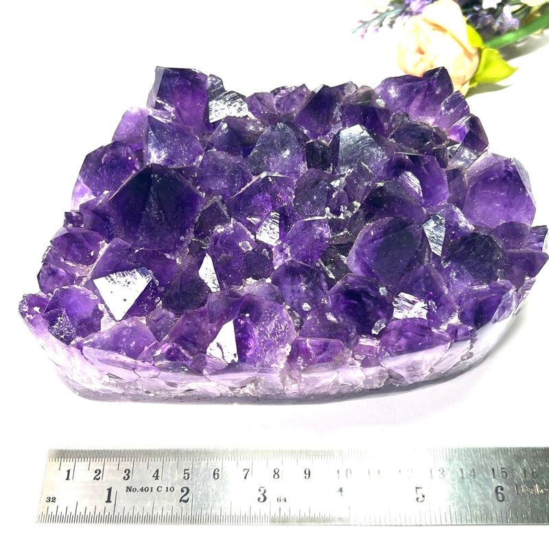 Large Amethyst Clusters in AAA Extra Quality from Brazil