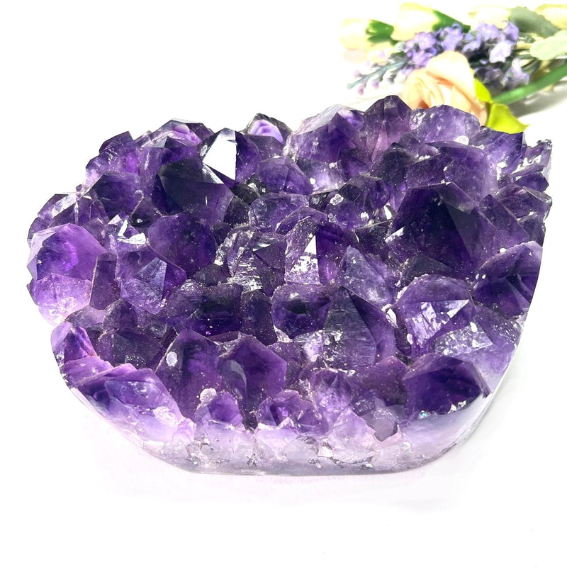 Large Amethyst Clusters in AAA Extra Quality from Brazil