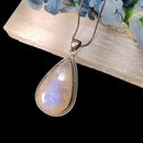 Cream Moonstone Premium Pendants in Silver (Divine feminine)