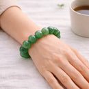 Dark Green Aventurine Bracelet (For Luck and Opportunities)