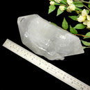 Natural Clear Quartz Double Terminated Lemurian Pointers