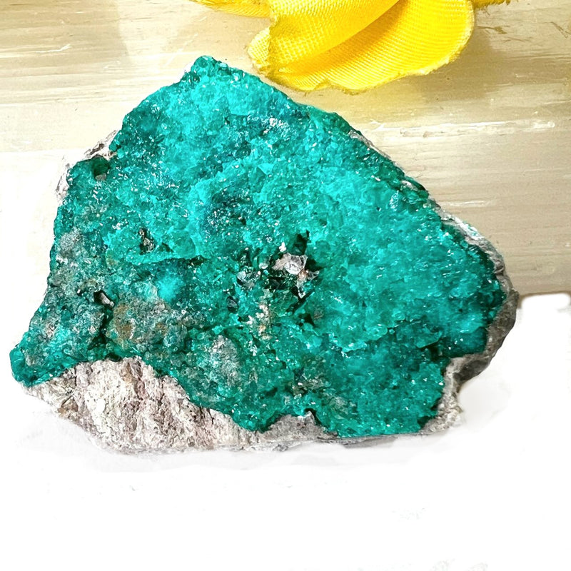 Dioptase Mineral Specimen (Resolve past Karma)