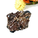 Dark Brown Vanadinite Specimen from Morocco (Motivation)