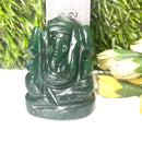 Dark Green Aventurine Ganesha