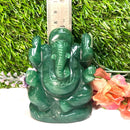 Dark Green Aventurine Ganesha