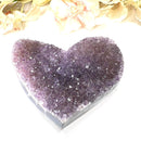 Small Amethyst Druzy Hearts  (Spirituality and Wisdom)