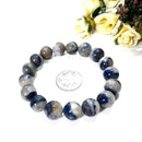 Dumortierite in Quartz Bracelet (Patience & Support)