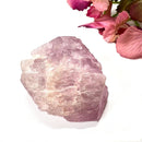 Pink Kunzite Rough Elite (Unconditional Love and Joy)