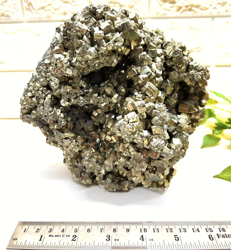 Extra Large Pyrite Cluster Elite Quality (For Wealth & Fame)