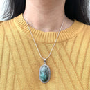 Emerald Premium Silver Pendants