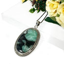 Emerald Premium Silver Pendants
