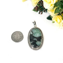 Emerald Premium Silver Pendants