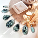 Emerald Premium Silver Pendants