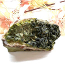 Epidote  on Matrix Specimen from Morocco