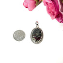 Eudialyte Premium Pendants in Silver