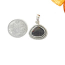 Fire Agate Pendant in Silver- Premium Collection ( Psychic Protection)