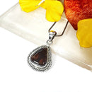 Fire Agate Pendant in Silver- Premium Collection ( Psychic Protection)