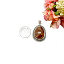 Fire Opal Premium Pendants in Silver (Passion for Life)