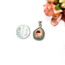 Fire Opal Premium Pendants in Silver (Passion for Life)