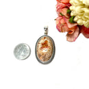 Fire Opal Premium Pendants in Silver (Passion for Life)