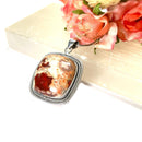 Fire Opal Premium Pendants in Silver (Passion for Life)