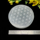 Selenite Round Charging Plates (4inch)