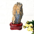 Raw Blue Kyanite on a Stand (Aura Cleanser & High Vibration)