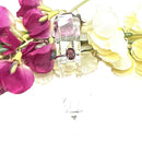 Garnet Adjustable Rings in Silver