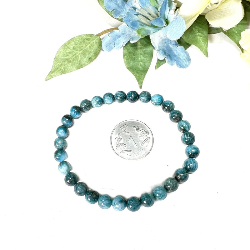 Blue Ice Glacierite Bracelet (Soul Connection)