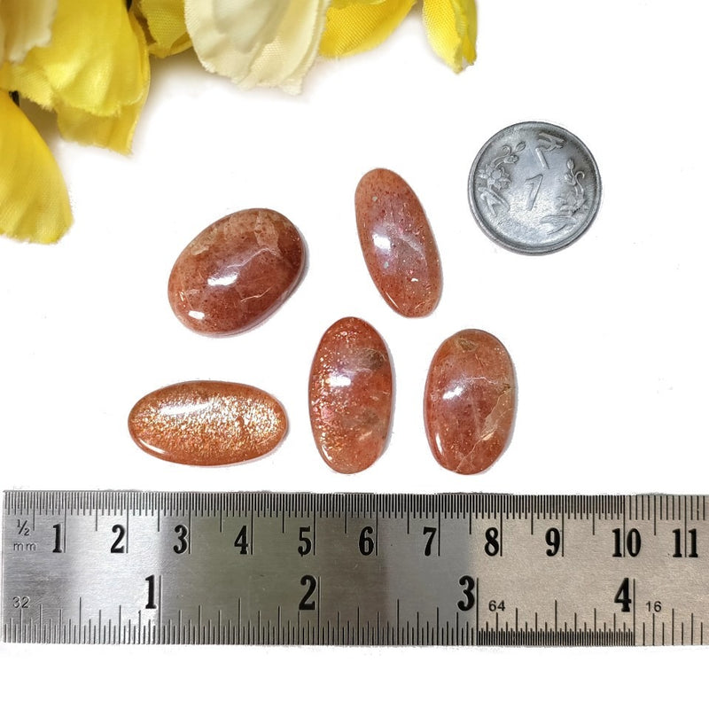 Sunstone Cabochons (Joy & Confidence)