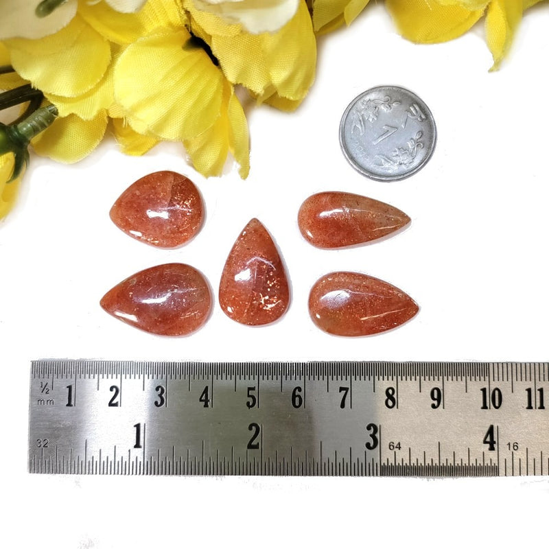 Sunstone Cabochons (Joy & Confidence)