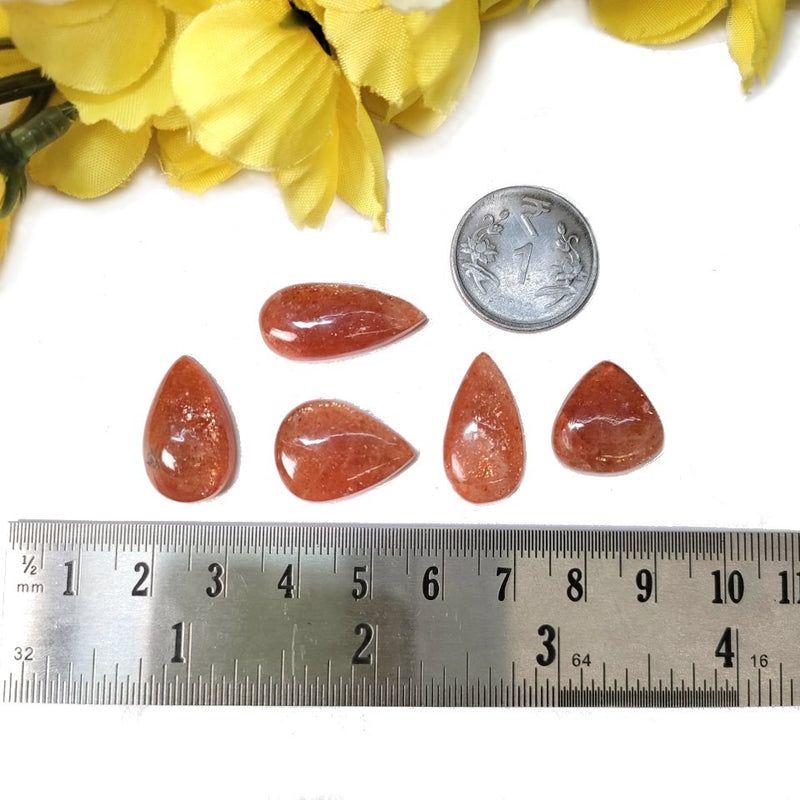 Sunstone Cabochons (Joy & Confidence)