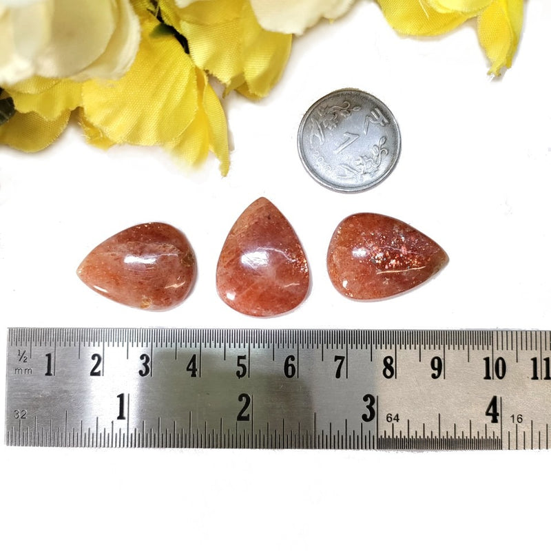 Sunstone Cabochons (Joy & Confidence)