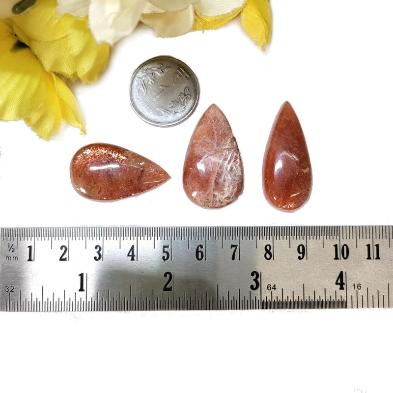 Sunstone Cabochons (Joy & Confidence)