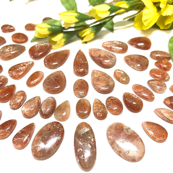 Sunstone Cabochons (Joy & Confidence)