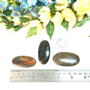 Golden Sheen Sapphire Cabochons