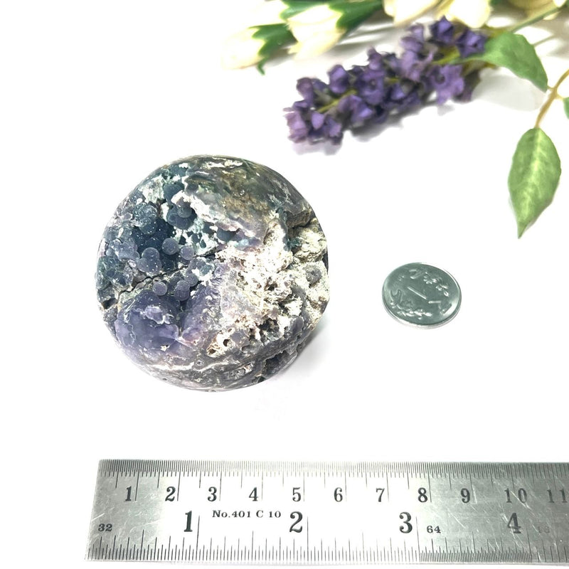 Grape Agate Sphere