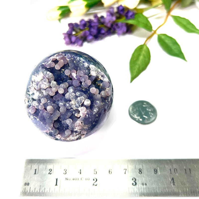 Grape Agate Sphere