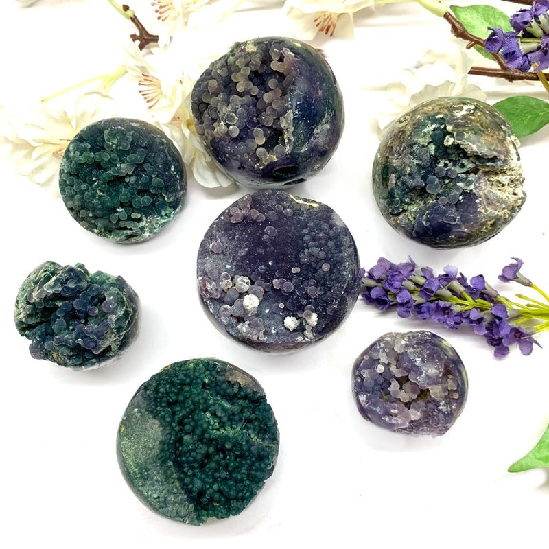 Grape Agate Sphere