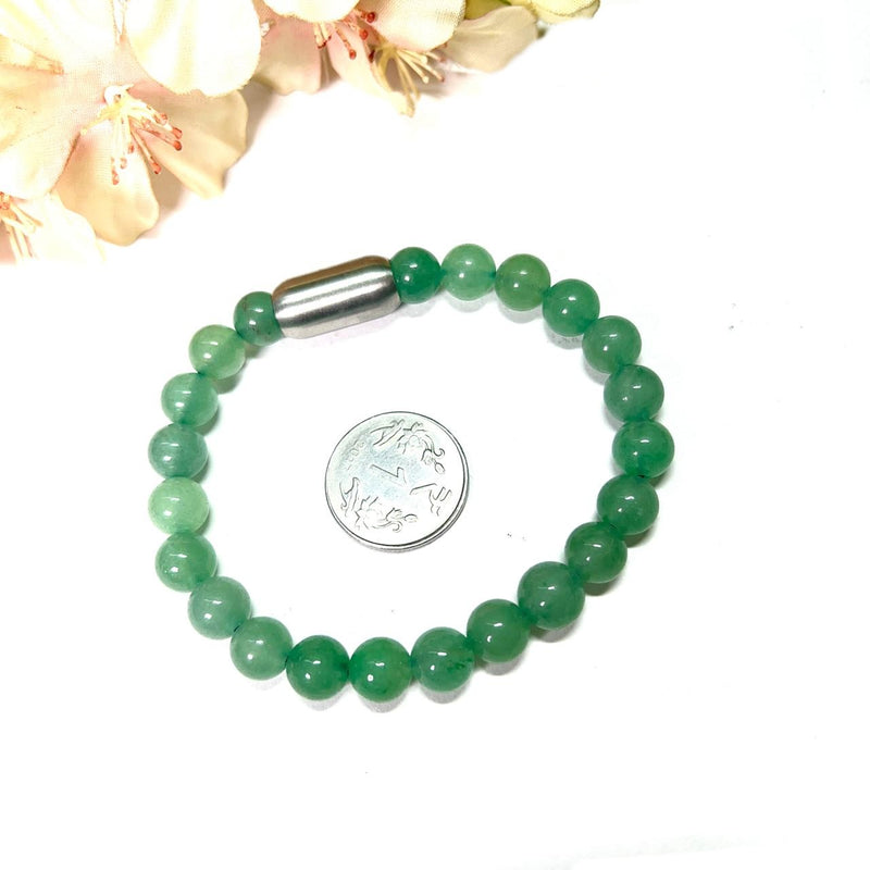 Light Green Aventurine Bracelet (For Luck and Opportunities)